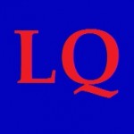 LQ bleu sur rouge